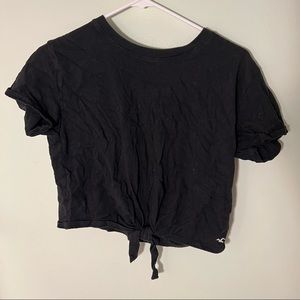 Crop top with front tie